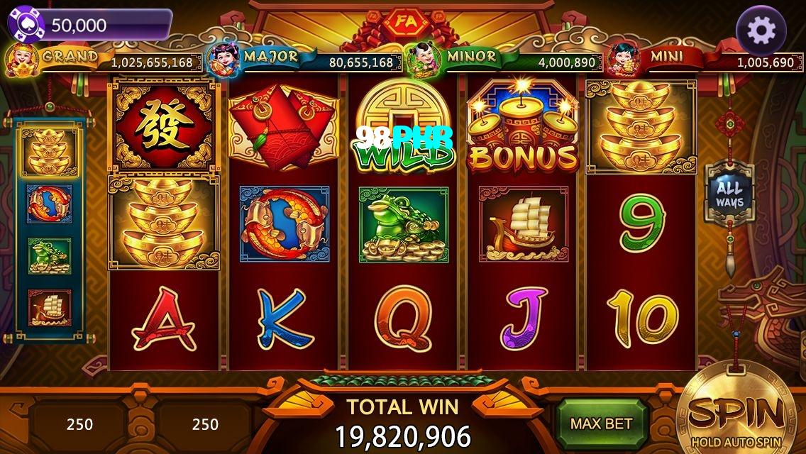 98PKR casino presented on mobile device in Pakistan with slots and live games